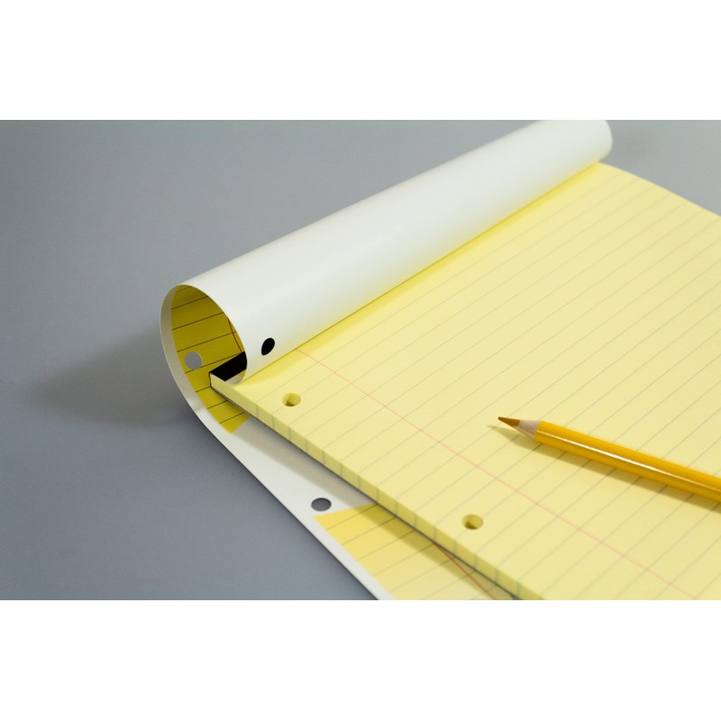 Silvine A4 Yellow Paper Dyslexia Refill Pad - Lined with