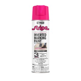20-379 Seymour Stripe 3-Series Inverted Ground Marking Paint, Florescent Pink net 15oz. (Pack of 1)