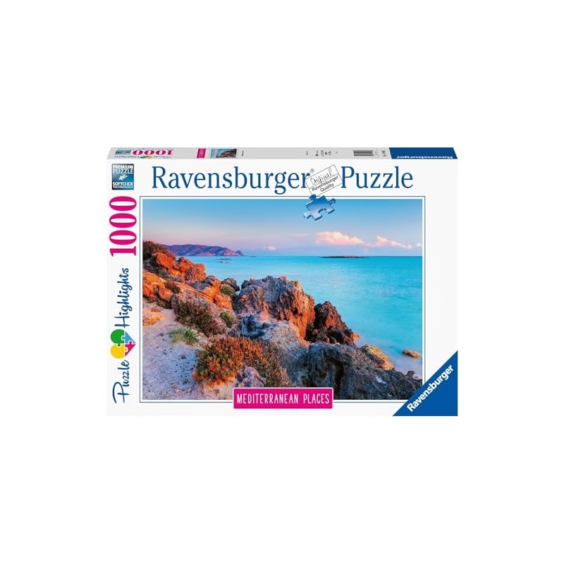 Ravensburger Puzzle Mediterranean Greece, 1000 pieces, 14980