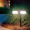 Solar Motion Sensor Wall Light 2 Heads IP65 Waterproof High
