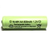 RELIGHTABLE AA NiMh 600mAh 1.2V Rechargeable Batteries for Solar Garden
