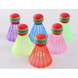 Ceeyoll 24 Plastic Badminton Sets Colourful Badminton Set Suitable for Children Suitable for Beginners in Badminton Sports Indoor and Outdoor