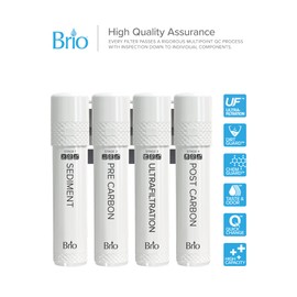 Brio 4-Stage Filter Replacement Kit for Brio 4-Stage Ultrafiltration Water Cooler Dispensers