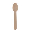 BambooMN Brand - 5.5" Disposable Wood Spoon, 100 Pieces
