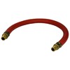 Hot Max 28081 18-Inch Leader Hose with 1/4-Inch Male NPT