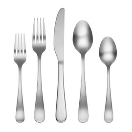 Cambridge Silversmiths Rhiannon Satin 45-Piece Flatware Set