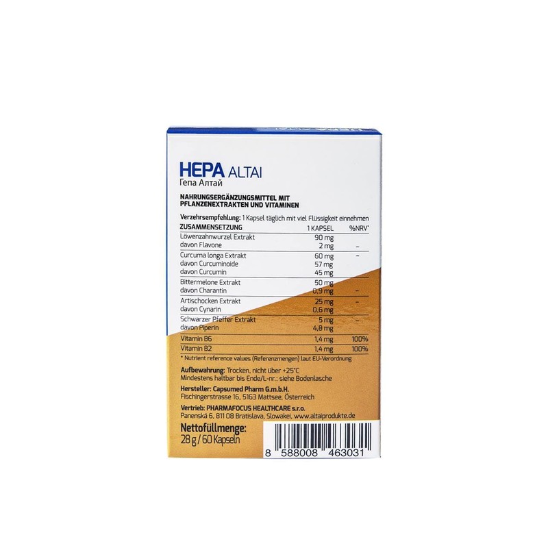 Hepa ALTAI DTX Balance - Liver Protection, Visceral Belly Fat,