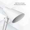 Swing Arm Desk Light with Clamp USB 3 Lighting 10