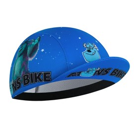 Corsehild Blue Cycling Cap for Man and Woman Cycling Hat Under Helmet-Polyester Breathable Sweat Absorbent
