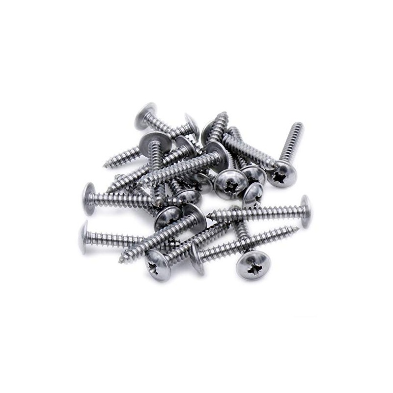 No.8 x 0.75 (4.2mm x 19mm) Pozi Flanged Self-Tapping Screw