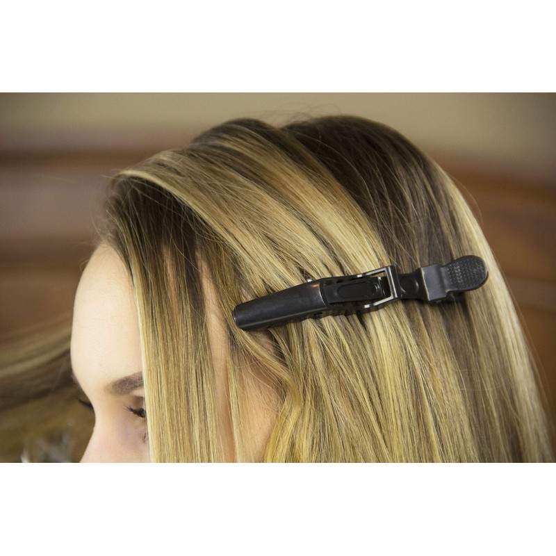 HH&LL 12pcs Hair clips for Styling – Wide Teeth &