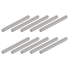 METALLIXITY Dowel Pin (3mmx30mm) 50Pcs, 304 Stainless Steel Shelf Support Pegs Pin Fastener Elements - for Metal Devices, Furniture Installation, Industrial, DIY