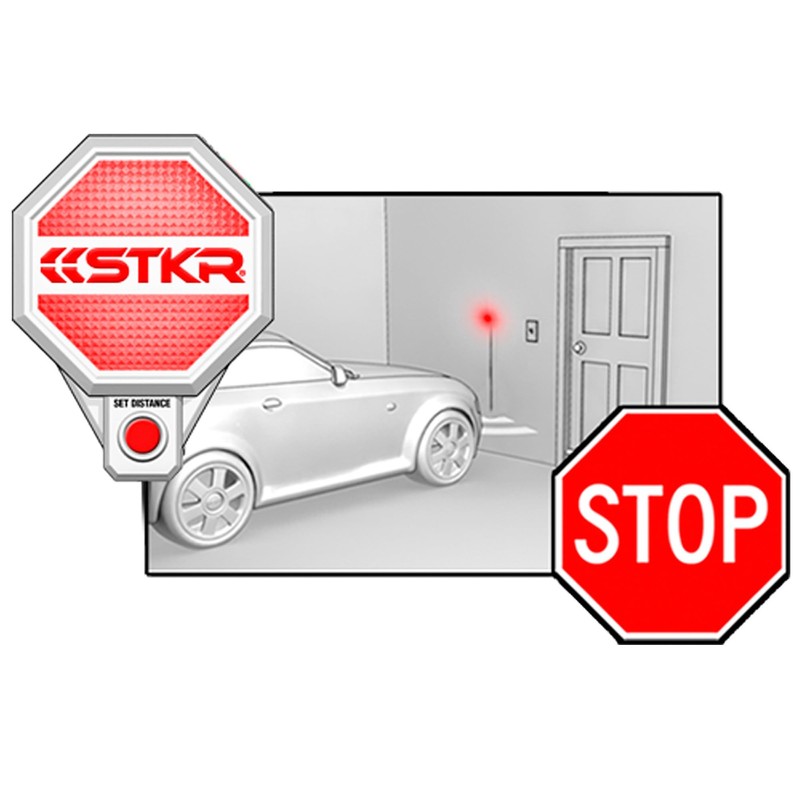 STKR Garage Parking Sensor – Adjustable Ultrasonic Car Stop Assistant