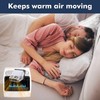 WHF100 Heater Fan, Vent-Free Wall Heat Fan for Dyna Glo