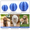 Interactive Dog Treat Ball Toys for Aggressive Chewers Teething Toys
