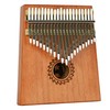 A-Star 21 Key Kalimba Thumb Piano with Mahogany Body -