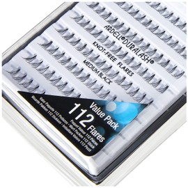 Ardell False Eyelashes Multipack Knot-Free Individuals Medium Black, 2-Pack