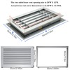 Door Vents for Interior Doors Two Sided, 20” x 12”