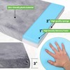 Memory Foam Camping Mattress pad,3 Inch Thick Floor Sleeping Mat