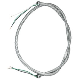 Woods 14/3 3/8 14-3 Lighting Whip 6 ft