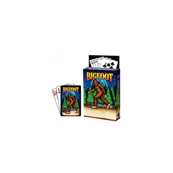 Generic Bigfoot Sasquatch Collectible Poker Playing Cards, 5+