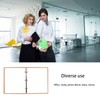 Pack of 2 A5 Ring Binder, Kraft Paper Cover, Ring