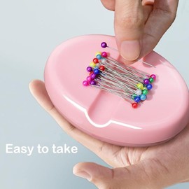 Aweoisa Magnetic Pin Cushion,Bobby Pin Holder,Sewing Pins,Pin Holder,Magnetic Paper Clip Holder,Magnetic Bobby Pin Holder(No bobby pins and pins)