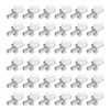 HARFINGTON 40pcs Shelf Support Peg 5mm(1/5 Inch) Zinc Alloy Adjustable
