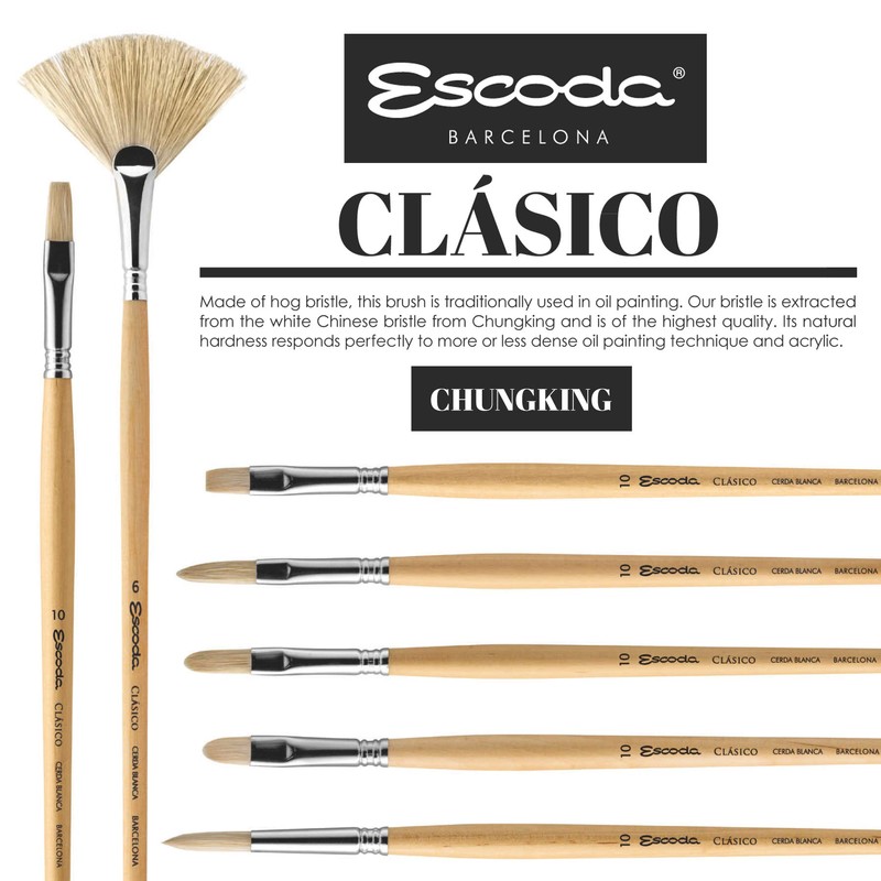 Escoda : CLASICO Hog : Series 5337 : # 6