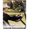 Charchendo Heavy Duty Magnetic Phone Mount for Golf Cart -