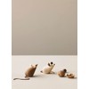 Lucie Kaas Skjode SK03 Wooden Mice Figures 5.5 cm Set