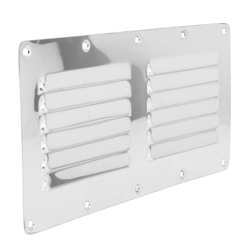 Boat Louvered Vent Rustproof 304 Stainless Steel Marine Ventilation Grille
