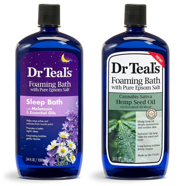 Dr. Teal's - Juego de regalo de variedad de baño