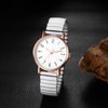 Oidea Women's Elastic Strap Watches: Large Face Arabic Numerals Analog