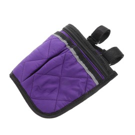 Ipetboom Wheelchair Side Bag Walker Bags for Folding Walker Arm Rest Pouch Wheelchair Pouch Side Pocket Accessory