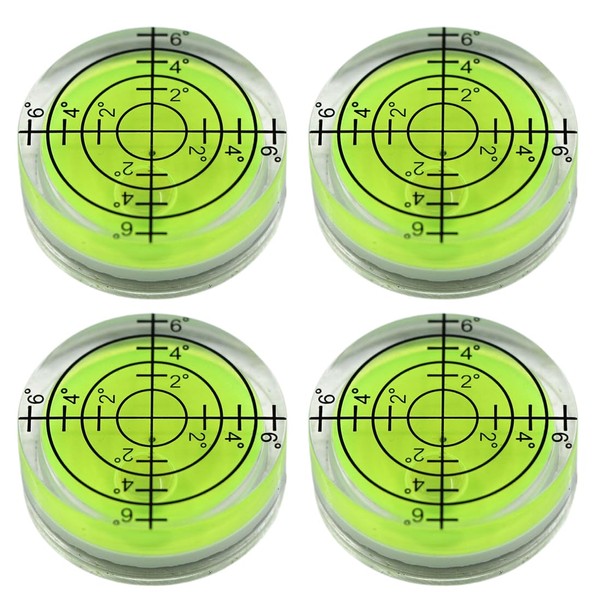 NOPKESV Pack of 4 Small Spirit Level, Mini Spirit Level,