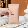 MEIBOOCH Squeeze Top Sunglass Case, New Organosilicon Soft Leather Eyeglass