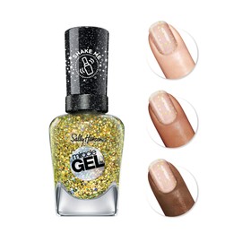 Sally Hansen Miracle Gel Nail Color, All That Glitters, 0.5 Fl Oz