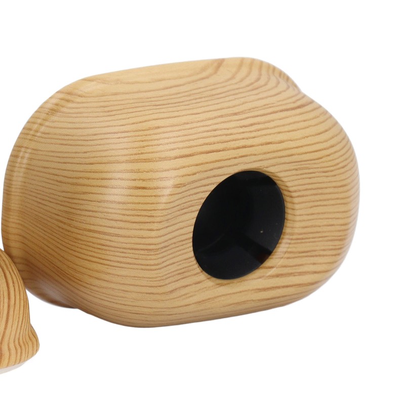 Door Stopper Non Magnetic No Drilling Windproof Wood Grain Invisible
