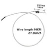 MCAMPAS Igniter Ceramic Electrode Replacement Part .27.56-inch Ignitor Wire &Ceramic