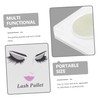 Baluue 3 Pcs Lash Extension Tray Lash Grafting Pallet Set