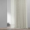 HPD Half Price Drapes Patterned Linen Sheer Curtains For Living