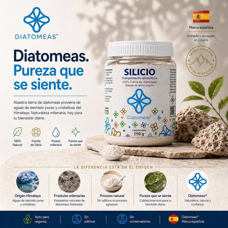 100% Oral Silicio Tierras de - Suitable for those looking