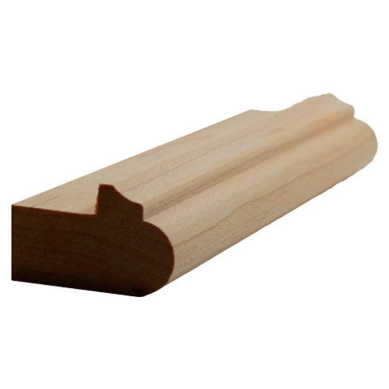 EWLR12 Kitchen Cabinet Light Rail 1-3/8" Wide x 7/8" Trim.