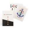 Lantern Press Dockside Collection, Gone Sailing, Anchor (52 Playing Cards,