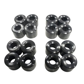 Shelti Set of 16 Foosball Rod Bumpers