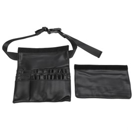 Makeup Artist Waist Bag PU Material Cosmetic Tool Storage Holder for Brush Lipstick Eyeshadow Eyebrow Eye Liner Pencil