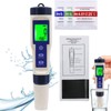 5 in 1 Digital Water Tester,Digital PH Meter,Water Quality Tester,Digital