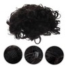Beavorty Curly Bun Hairpiece Extension for Women Easy Use Messy