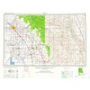 YellowMaps Fresno CA topo map, 1:250000 Scale, 1 X 2